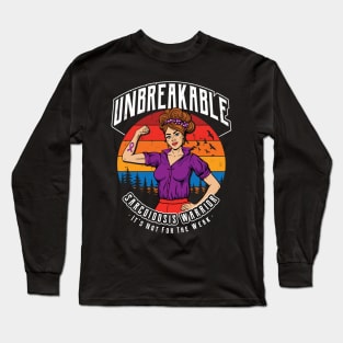 Unbreakable Sarcoidosis Warrior Long Sleeve T-Shirt